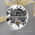 Crystal diamond souvenir gift as wedding favor